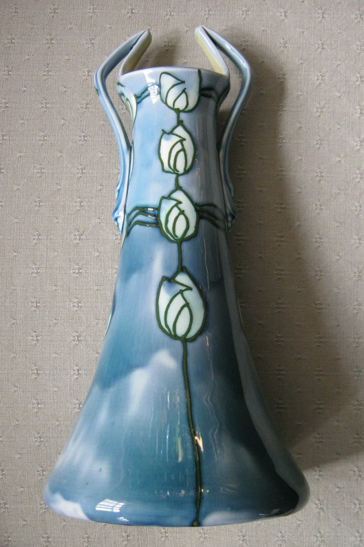 Minton Secessionist Vase Shape 3508 in Blue